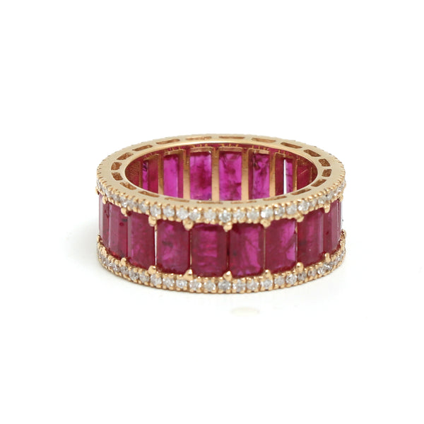 Ruby Diamond Ring