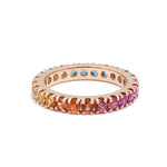 Rainbow Sapphire Ring