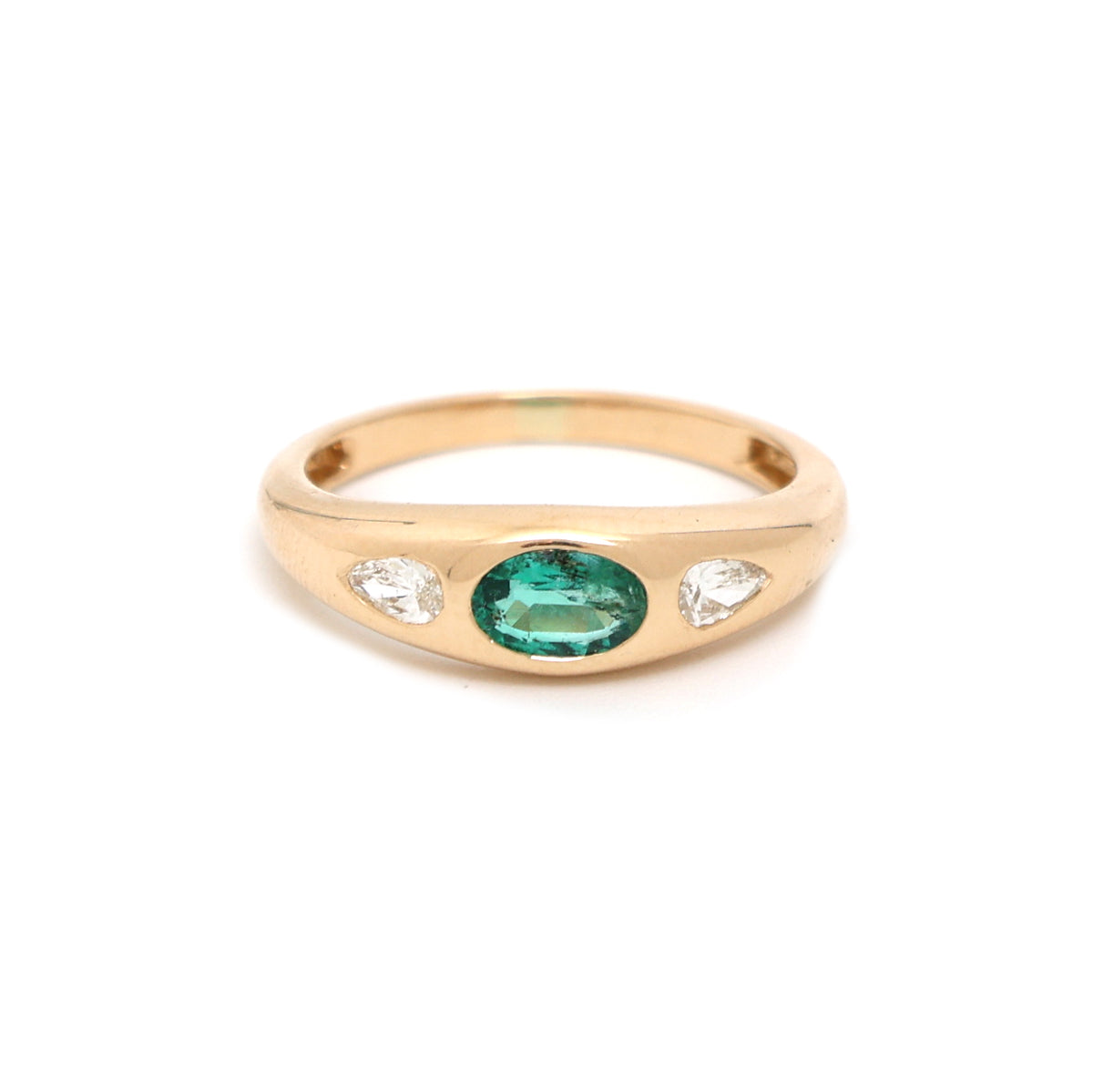Emerald Diamond Ring