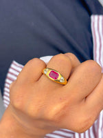 Ruby Diamond Ring