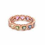 Rainbow Sapphire Ring