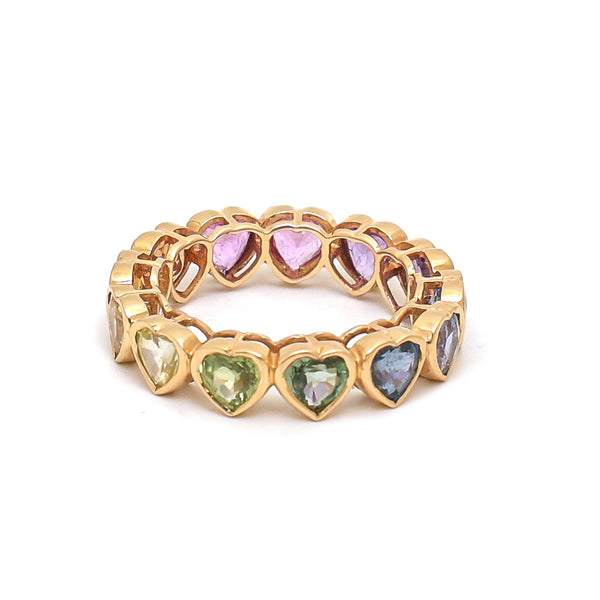 Rainbow Sapphire Ring
