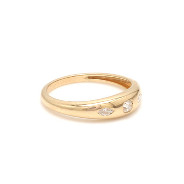 Diamond Cushion Marquise Mini Cushion Ring