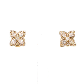 Diamond Marquise Mini Studs Earrings