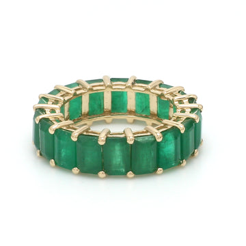 Emerald 6x4MM Emerald Cut Ring
