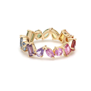 Seattle Rainbow Sapphire Ring